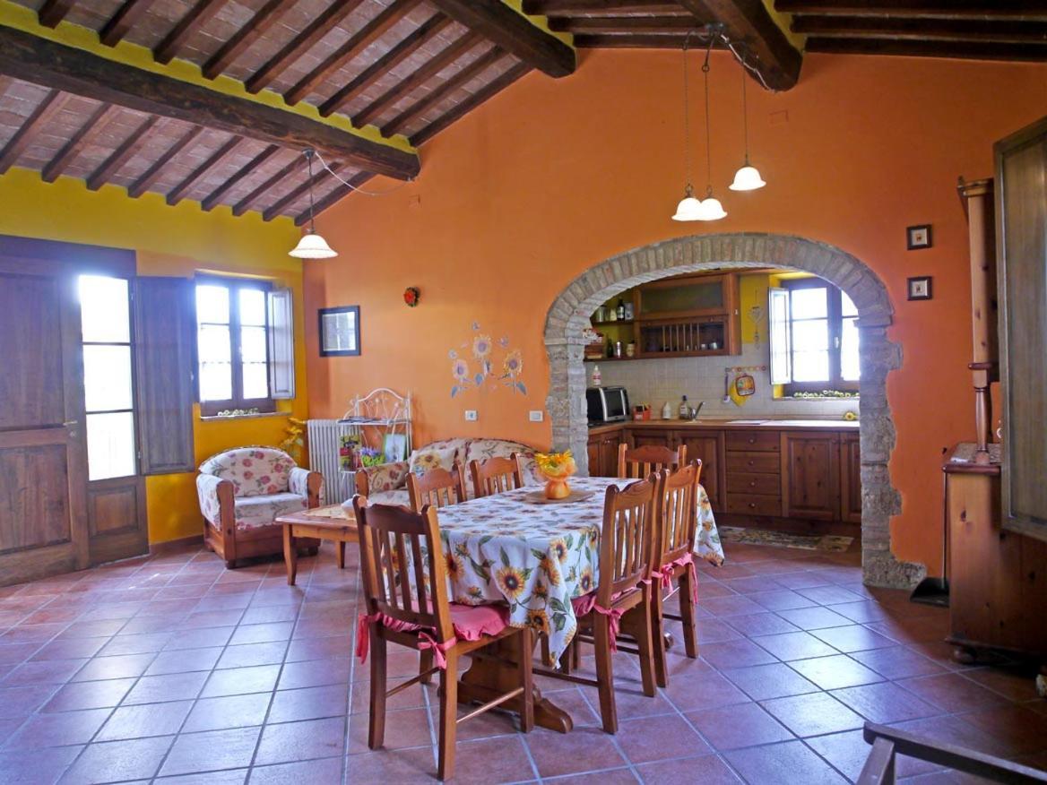Casa Country House Girasole Vakantie Huis-Wakacje Huis Asciano Exterior photo