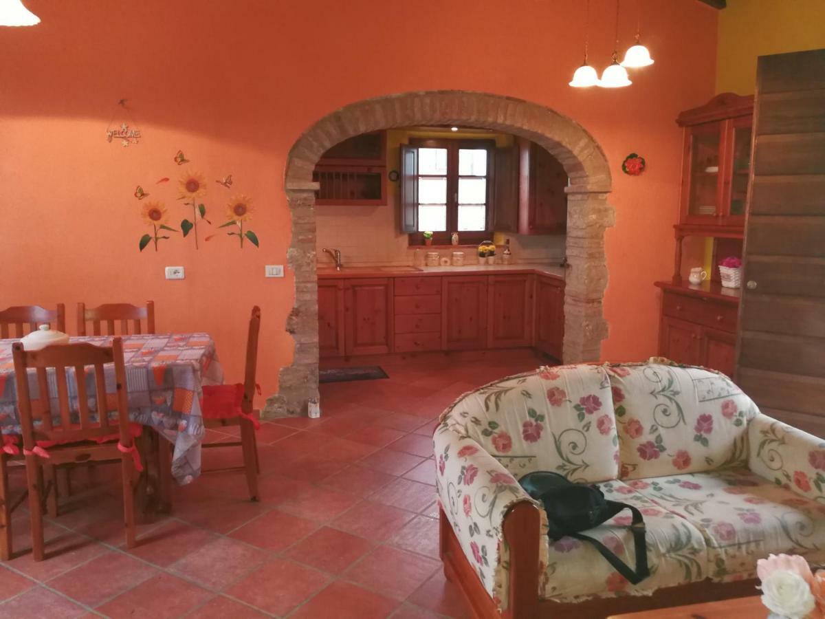 Casa Country House Girasole Vakantie Huis-Wakacje Huis Asciano Exterior photo
