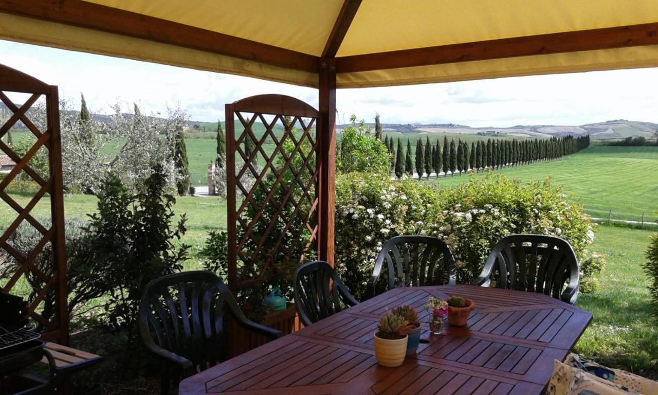 Casa Country House Girasole Vakantie Huis-Wakacje Huis Asciano Exterior photo